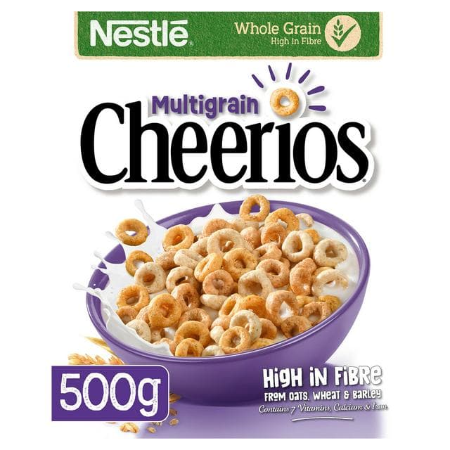 Nestle Cheerios Multigrain Cereal 500g - gallery image 1