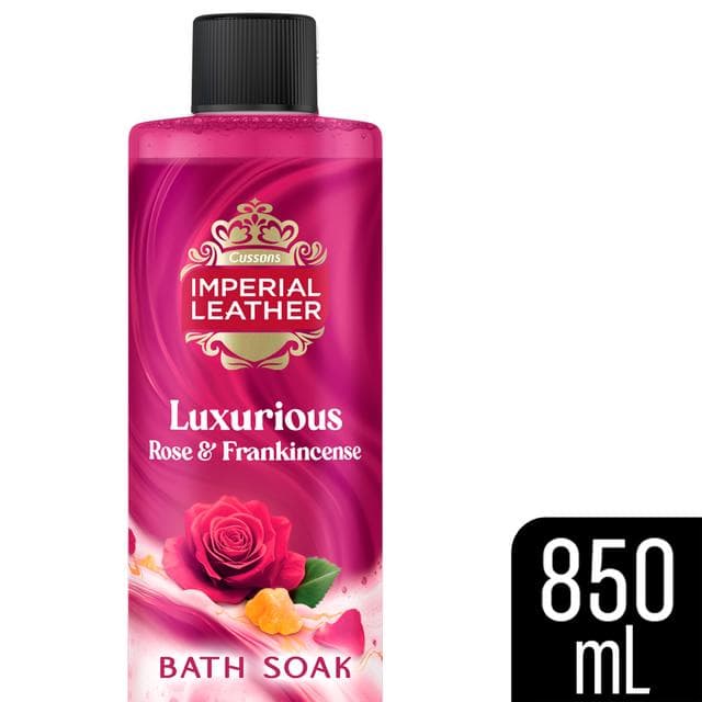 Imperial Leather Rose & Frankincense Bath Soak 850ml - gallery image 2