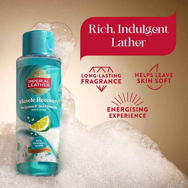Imperial Leather 850ml Muscle Recovery Bergamot & Sea Minerals Bath Soak - gallery image 2