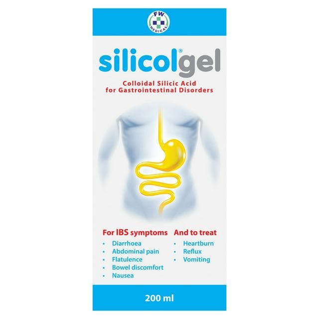 Silicolgel Colloidal Silicic Acid for Gastrointestinal Disorders 200ml - gallery image 1
