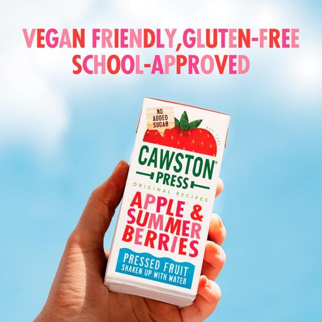 Cawston Apple & Summer Berries Fruit Water 3x200ml - gallery image 5