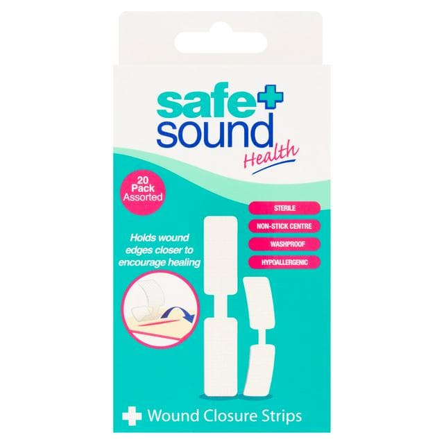 Safe + Sound Health Assorted Wound Closure Strips x20 - gallery image 1