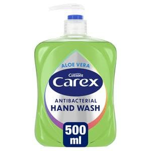 Carex 500ml Aloe Vera Antibacterial Hand Wash