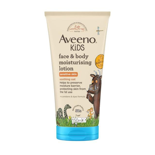 Aveeno Kids Moisturising Face & Body Lotion Kids Moisturiser 150ml - gallery image 1