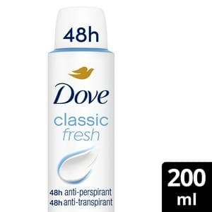 Dove Women Classic 48h Antiperspirant Deodorant 200ml