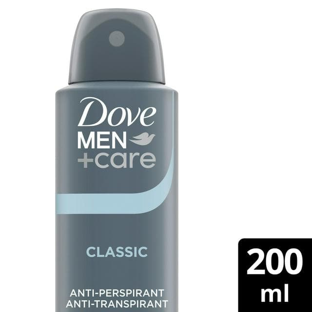 Dove Men+Care Classic 200ml Antiperspirant Aerosol Deodorant - gallery image 1