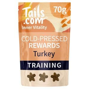 Tails.com Inner Vitality Cold Pressed Rewards Turkey 70g