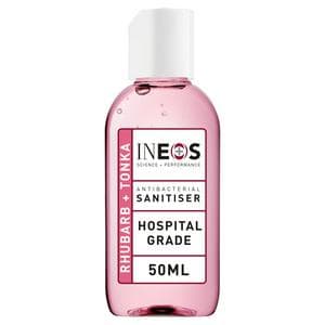 Ineos Rhubarb + Tonka Antibacterial Sanitiser 50ml