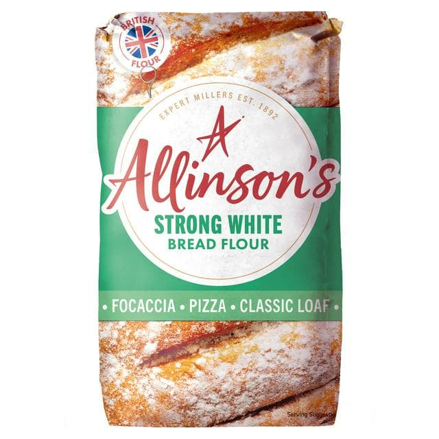 Allinson's Strong White Bread Flour 1kg - gallery image 1