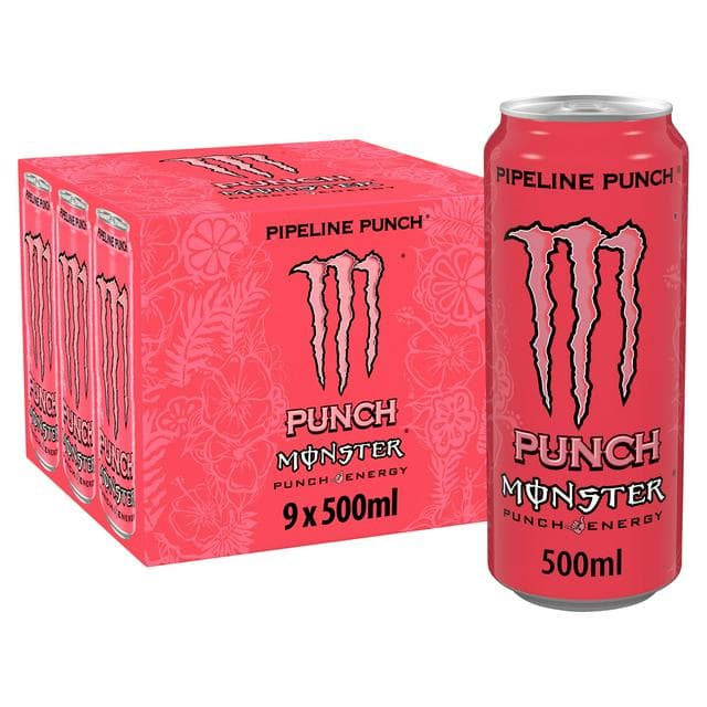 Monster Energy Drink Pipeline Punch 9x500ml - gallery image 1