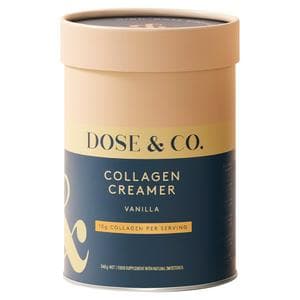 Dose & Co. Collagen Creamer Vanilla 340g
