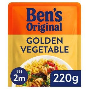 Ben's Original Golden Vegetable Microwave Rice 220g