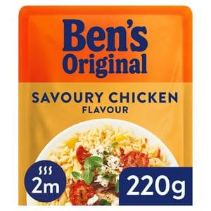 Ben's Original Savoury Chicken Microwave Rice 220g