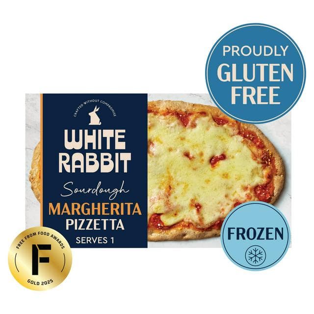 White Rabbit 175g Margherita Gluten Free Sourdough Pizzetta - gallery image 1