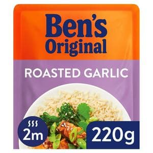 Ben's Original Roasted Garlic Microwave Rice 220g
