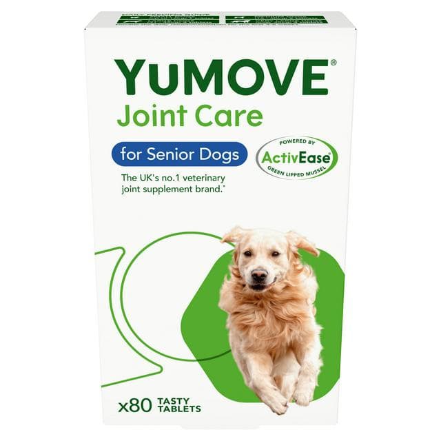 Yumove Joint Care Tasty Tablets For Senior Dogs x80 70.8g - gallery image 1