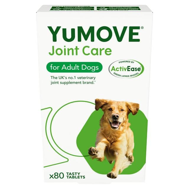 Yumove Joint Care Tasty Tablets For Adult Dogs x80 70.5g - gallery image 1
