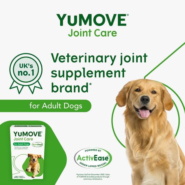 Yumove Joint Care Tasty Tablets For Adult Dogs x80 70.5g - gallery image 3