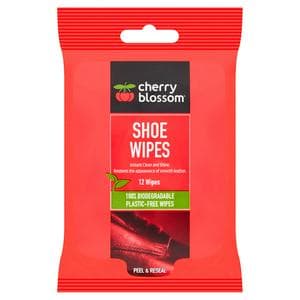 Cherry Blossom Shoe Wipes x12