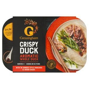 Gressingham Aromatic Whole Crispy Duck 1.2kg