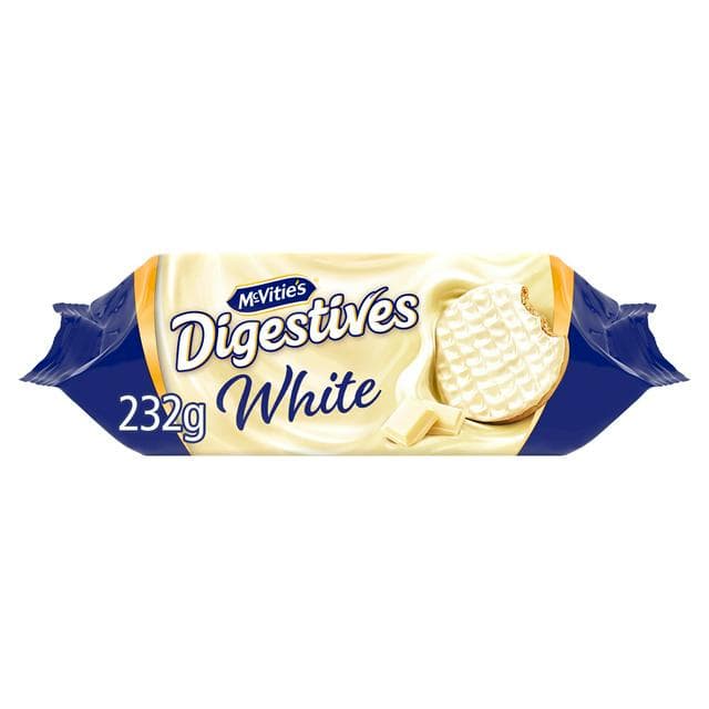 McVitie's White Digestive Biscuits 232g - gallery image 1