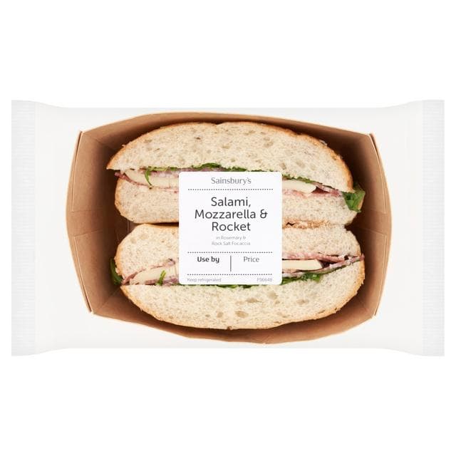 Sainsbury's Salami, Mozzarella & Rocket - gallery image 1