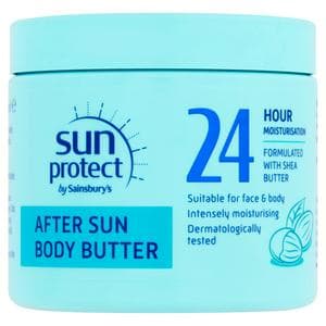 Sainsbury's 200ml Sun Protect After Sun Body Butter 24 Hour Moisturisation