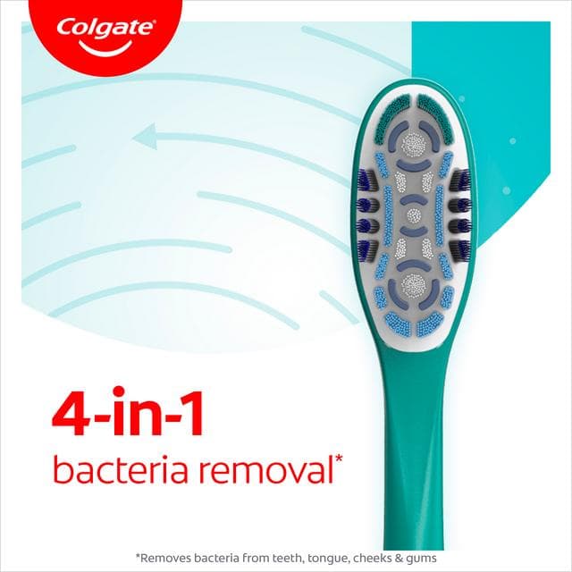 Colgate 360 Deep Clean Soft Toothbrush x4 - gallery image 4