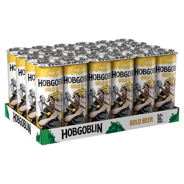 Hobgoblin Gold Ale Beer Pint Can 4x568ml - gallery image 5