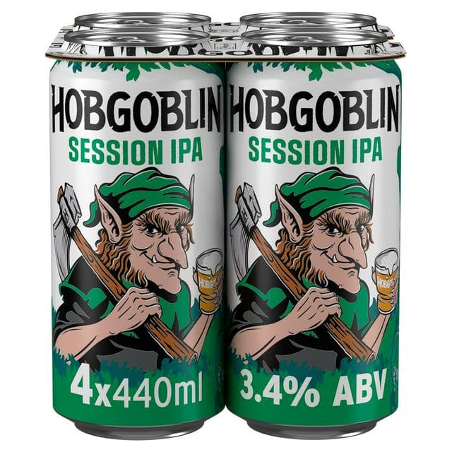 Hobgoblin Session IPA Ale Beer Can 4x440ml - gallery image 1