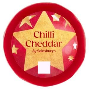 Sainsbury's 90g Smoky Red Leicester & Chilli Truckle