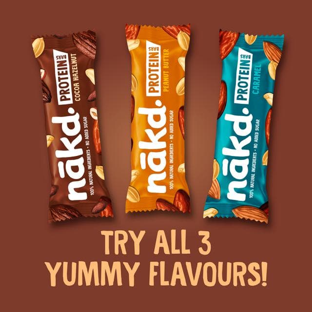 Nakd Cocoa Hazelnut Protein Bars 3x45g - gallery image 6