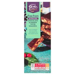 Sainsbury's Free From 150g Ginger & Chocolate Tiffin Traybake, Taste the Difference