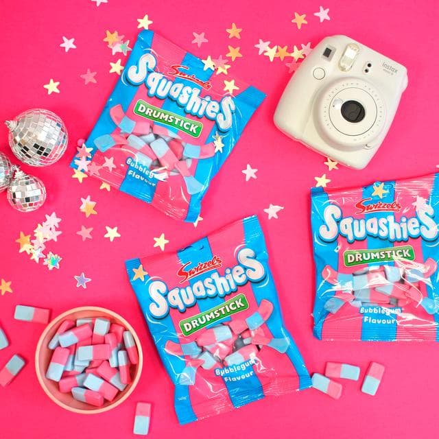 Swizzels Drumstick Squashies Bubblegum Flavour 140g - gallery image 3