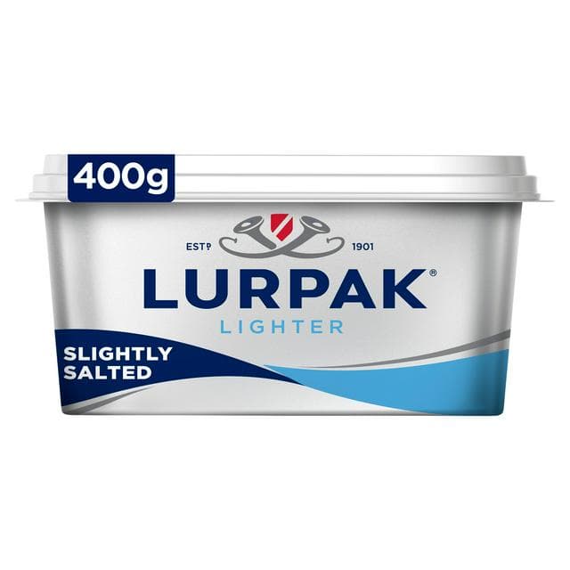 Lurpak Lighter Spreadable Blend of Slightly Salted Butter & Rapeseed Oil 400g - gallery image 1
