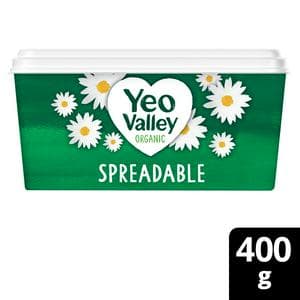 Yeo Valley Organic Spreadable Blend of Butter & Rapeseed Oil 400g