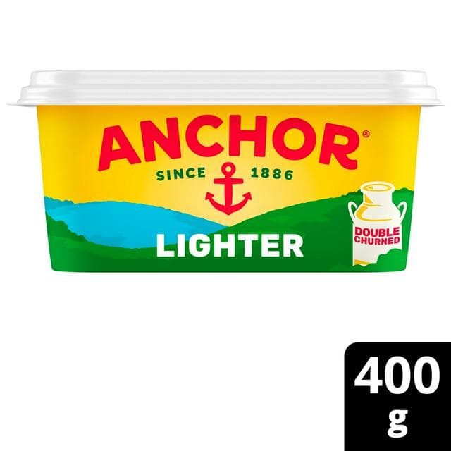 Anchor Lighter Spreadable Blend of Butter & Rapeseed Oil Spread 400g - gallery image 1