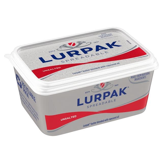 Lurpak Unsalted Spreadable Blend of Butter & Rapeseed Oil 400g - gallery image 2