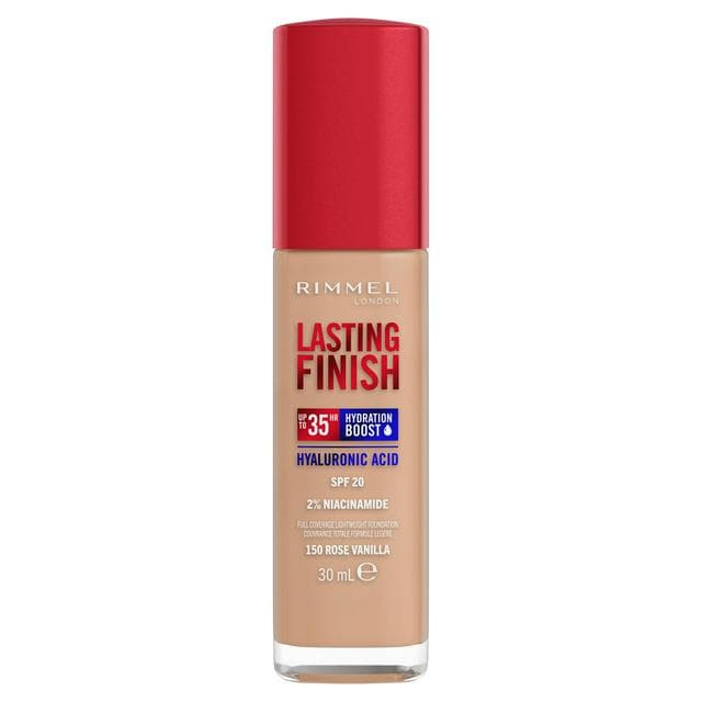 Rimmel London Lasting Finish 35 Hour Foundation 150 Rose Vanilla - gallery image 1