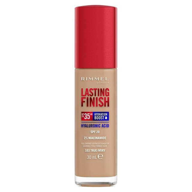 Rimmel London Lasting Finish 35 Hour Foundation 103 True Ivory - gallery image 1