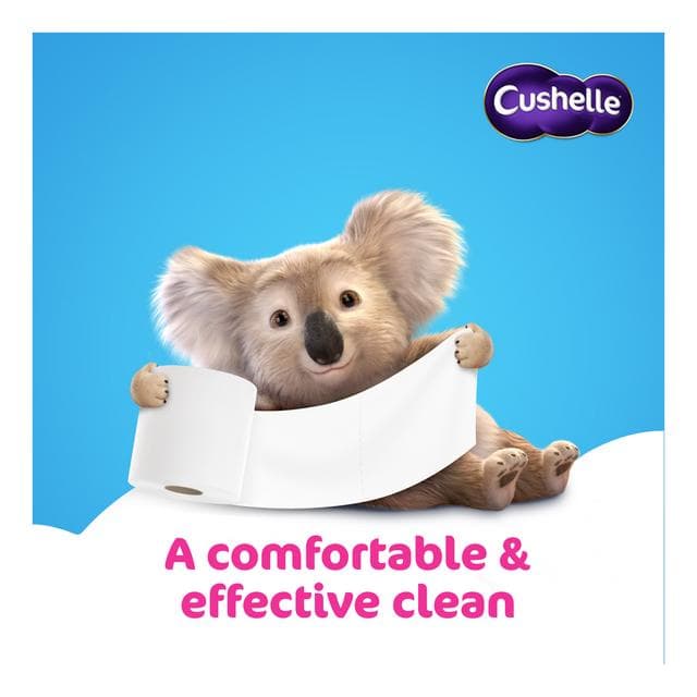 Cushelle Seriously Clean 6 x Tubeless Toilet Rolls 50% More Sheets - gallery image 6