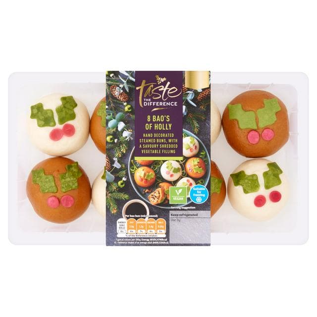 Sainsbury's Bao's of Holly, Taste the Difference x8 280g - gallery image 1