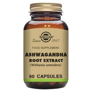Solgar Food Supplement Ashwagandha Root Extract Vegetable Capsules x60