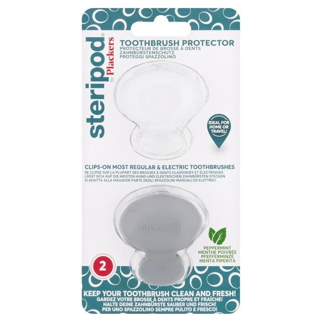 Steripod Peppermint Toothbrush Protector x2 - gallery image 1
