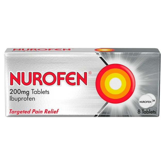 Nurofen 200mg Tablets x8 - gallery image 1