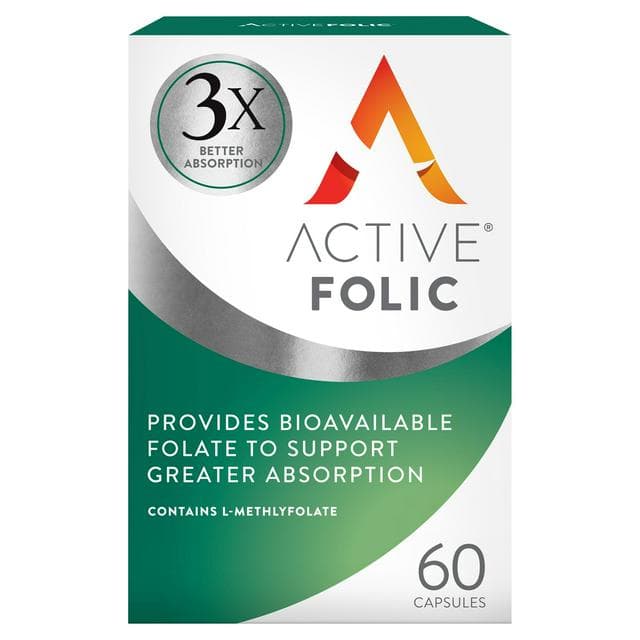 Active Folic Daily Capsules x60 - gallery image 1