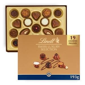Lindt Swiss Luxury Chocolate Selection 193g