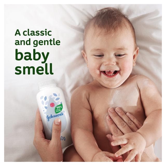 Johnson's Baby Powder Ideal for Delicate Skin 100g - gallery image 4