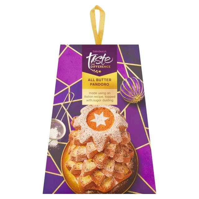 Sainsbury's 750g All Butter Pandoro, Taste the Difference - gallery image 1