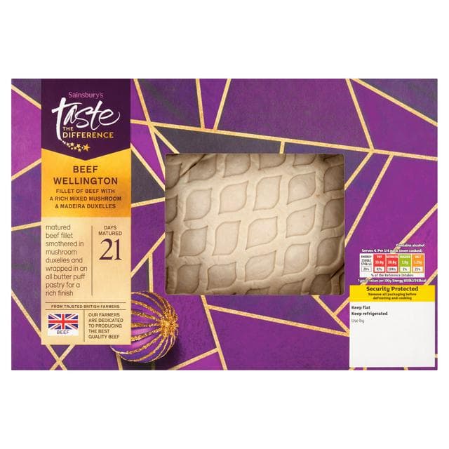 Sainsbury's Beef Wellington, Taste the Difference 1kg - gallery image 1